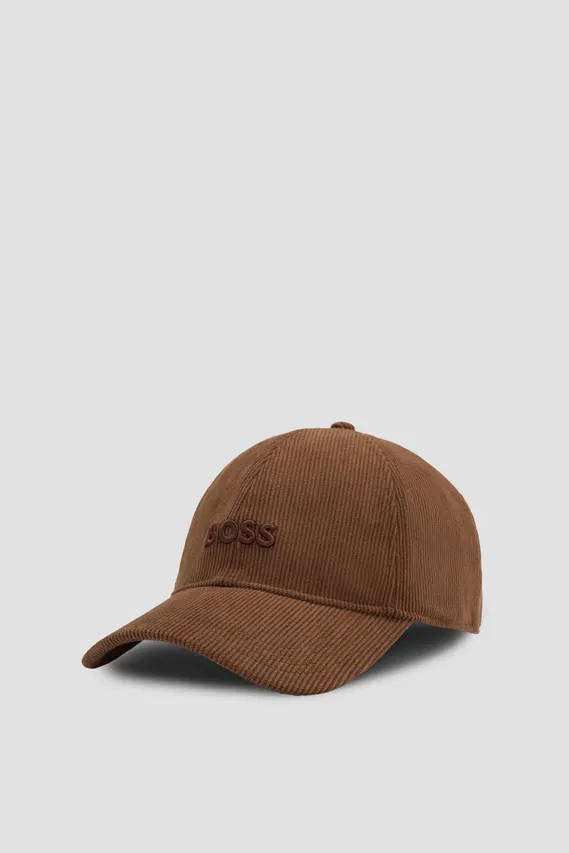 muzhskaya-korichnevaya-velvetovaya-kepka-boss-50544383218-koricnevyj-1.webp Мужская коричневая вельветовая кепка — изображение 1